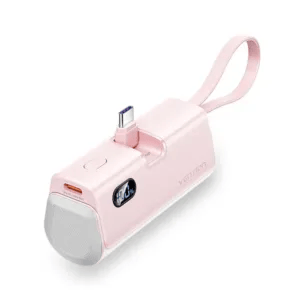 VENTION FHQP0 LED Display 4800mAh Power Bank - Pink