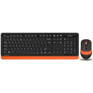 A4TECH FG1010 2.4G Power Saving wireless Combo orange 600x600 1
