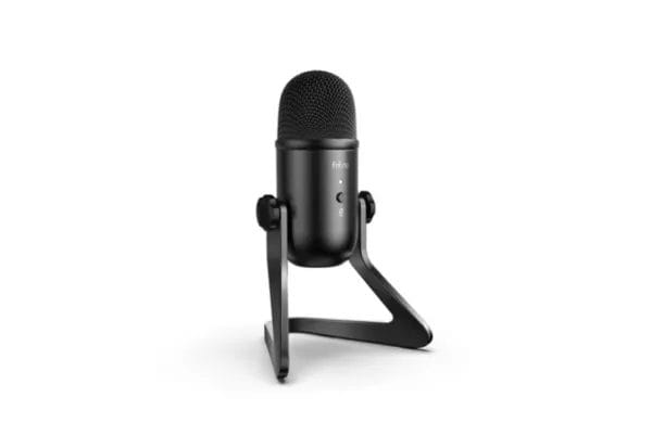 FIFINE K678 Studio USB Microphone with Live Monitoring Gain Control Mute Button for Podcasting and Streaming