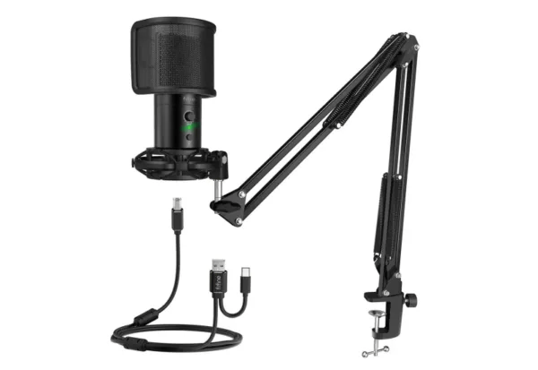 FIFINE T683 USB Microphone Bundle