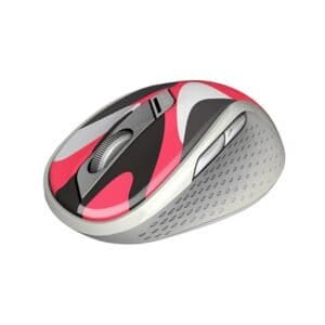 Rapoo M500 Silent Multi mode Wireless Mouse Red 2 600x600 1