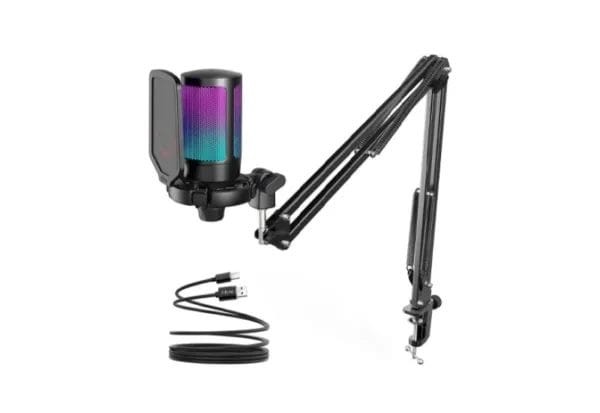 fifine ampligame a6t usb gaming microphone