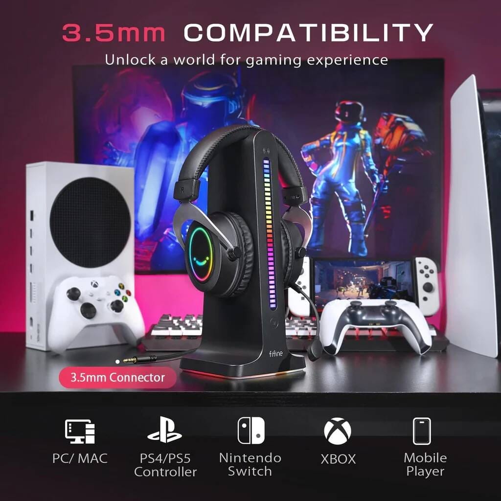 fifine ampligame h3 rgb headset
