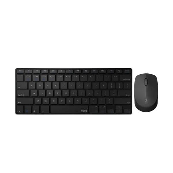rapoo 9000m wireless black multi mode keyboard 31607755799