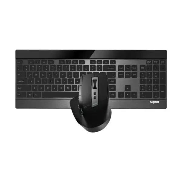 rapoo 9900m wireless black ultra slim keyboard 11656410319