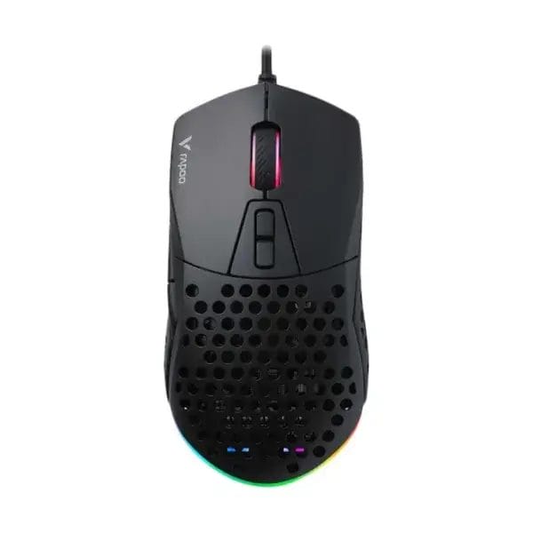 rapoo vpro v360 wired black optical gaming 21621500562