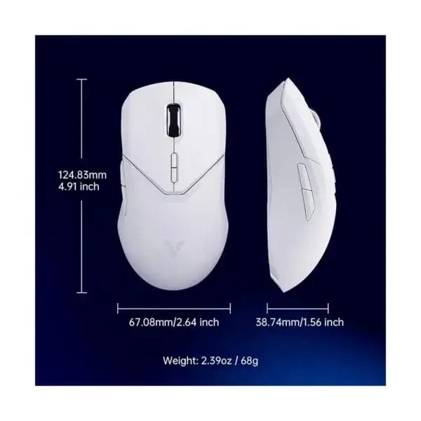 rapoo vt9 pro dual mode wireless white gaming 61708420778