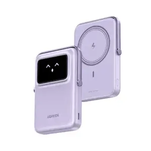 UGREEN PB572 (45328) 20W 10000mAh UNO Magnetic Wireless Power Bank - Purple