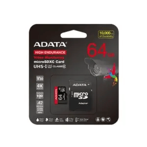 ADATA High-Endurance 64GB UHS-I Class 10 microSDXC Card