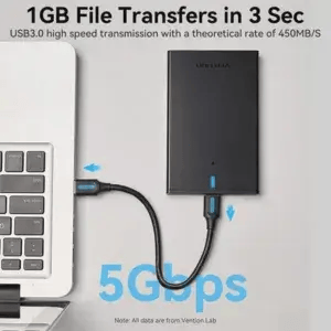 VENTION KPAB0 2.5 Inch SATA Hard Drive Enclosure 4 600x600 1