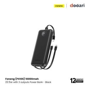 Foneng (PX106) 10000mAh 22.5W Fast Charging Portable Power Bank
