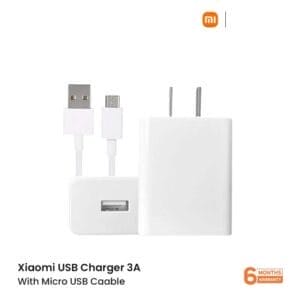 Xiaomi 3A Charger With Micro USB Cable